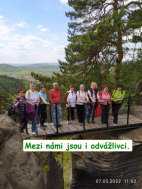 Výlet Česká Kamenice květen 2022